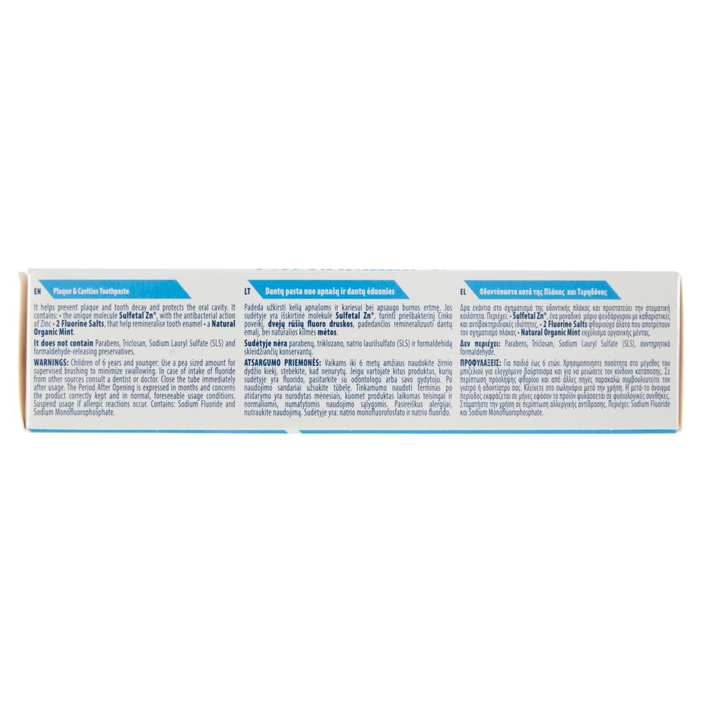 Pasta del Capitano Placca e Carie 75 ML